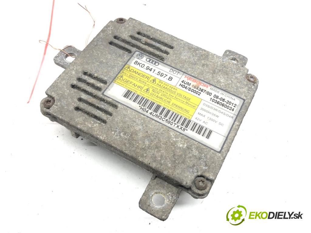 VW PASSAT B7 Kombi 2012 103 kW 2.0 TDI 1968 Menič XENON 8K0941597B (Riadiaca jednotka xenónu)