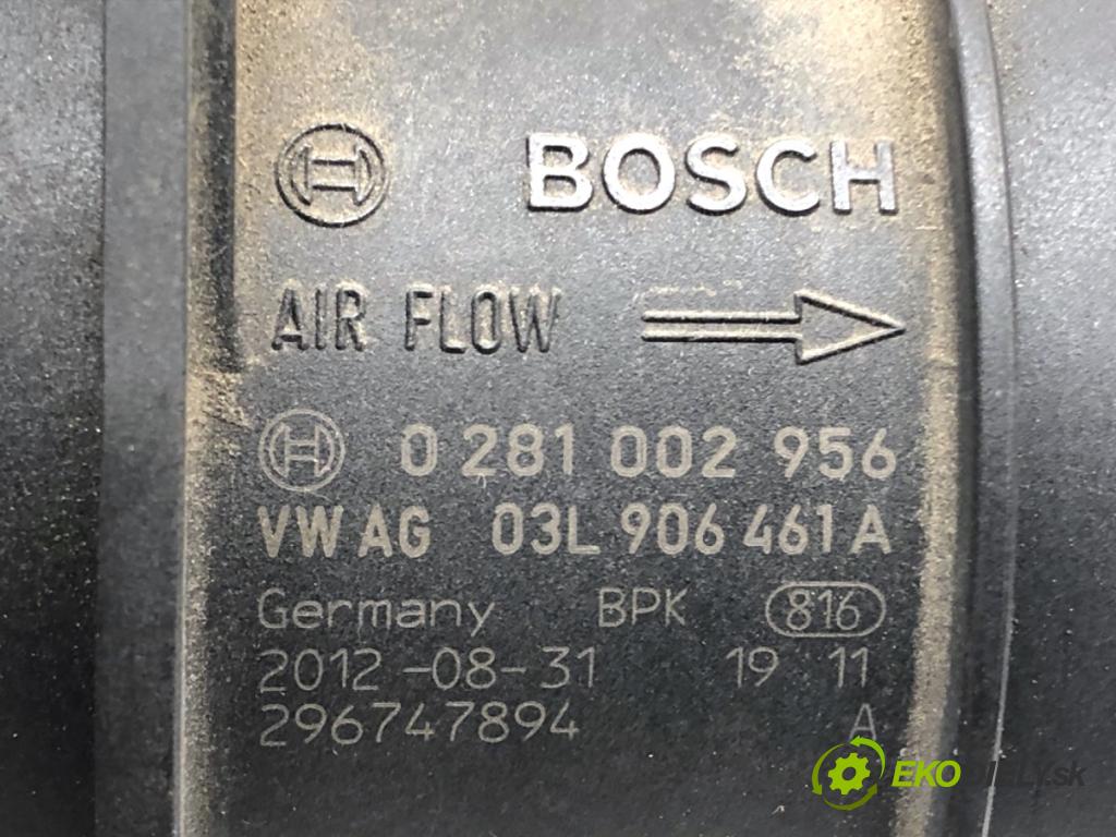 VW PASSAT B7 Kombi 2012 103 kW 2.0 TDI 1968 Váha vzduchu 0281002956 (Váha vzduchu)