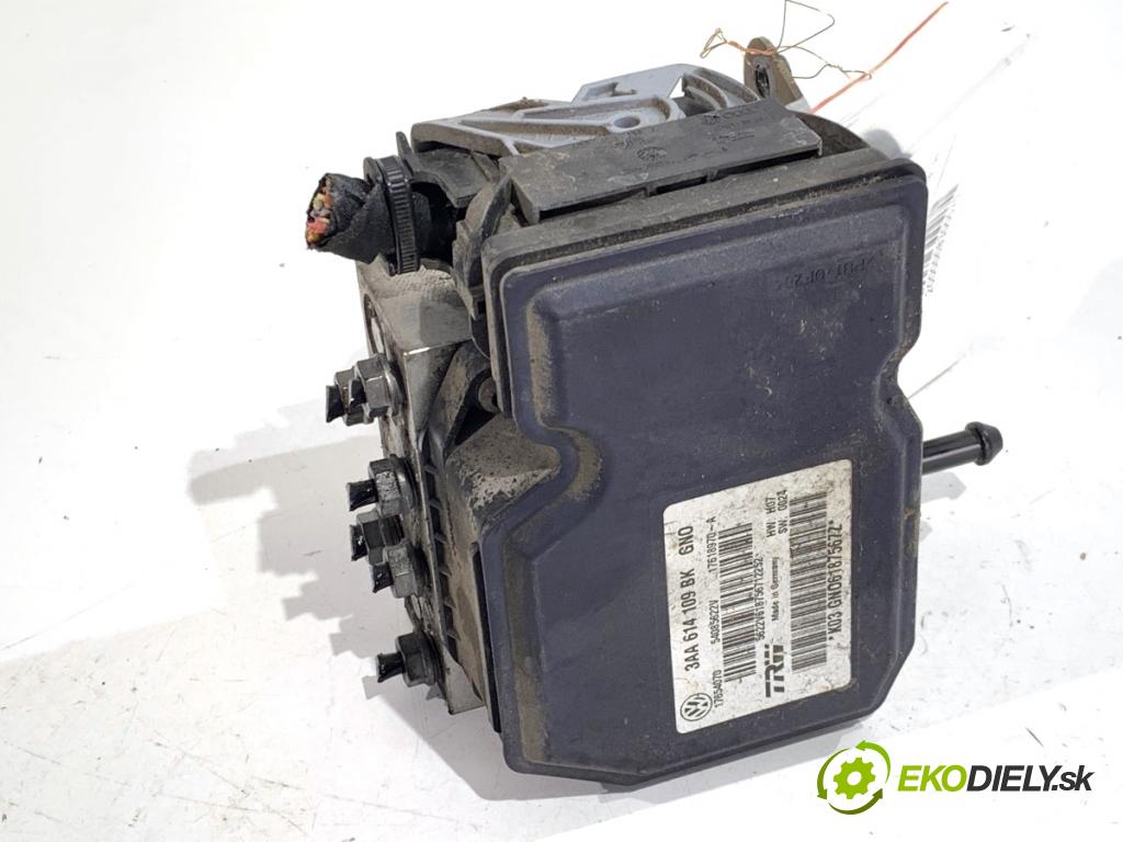 VW PASSAT B7 Kombi 2012 103 kW 2.0 TDI 1968 Pumpa ABS 3AA614109BK (Pumpa ABS)