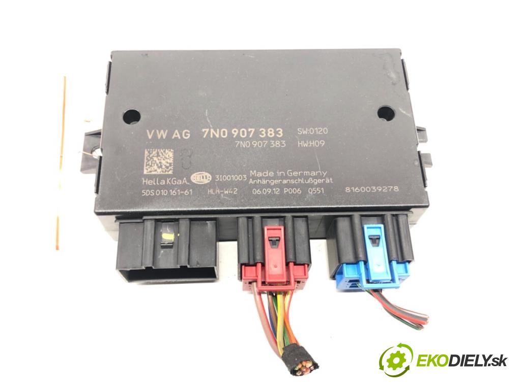 VW PASSAT B7 Kombi 2012 103 kW 2.0 TDI 1968 Modul ťažného oka 7N0907383 (Riadiaca jednotka ostatné)
