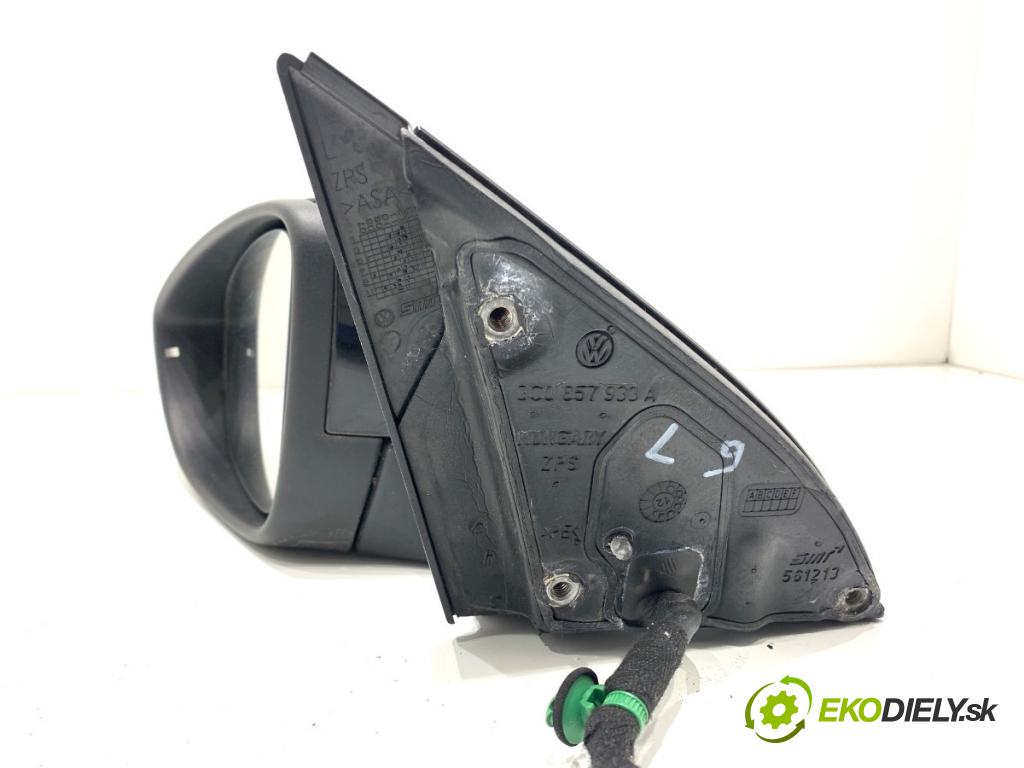 VW PASSAT B7 Kombi 2012 103 kW 2.0 TDI 1968 Spätné zrkadlo ľavy LC9X