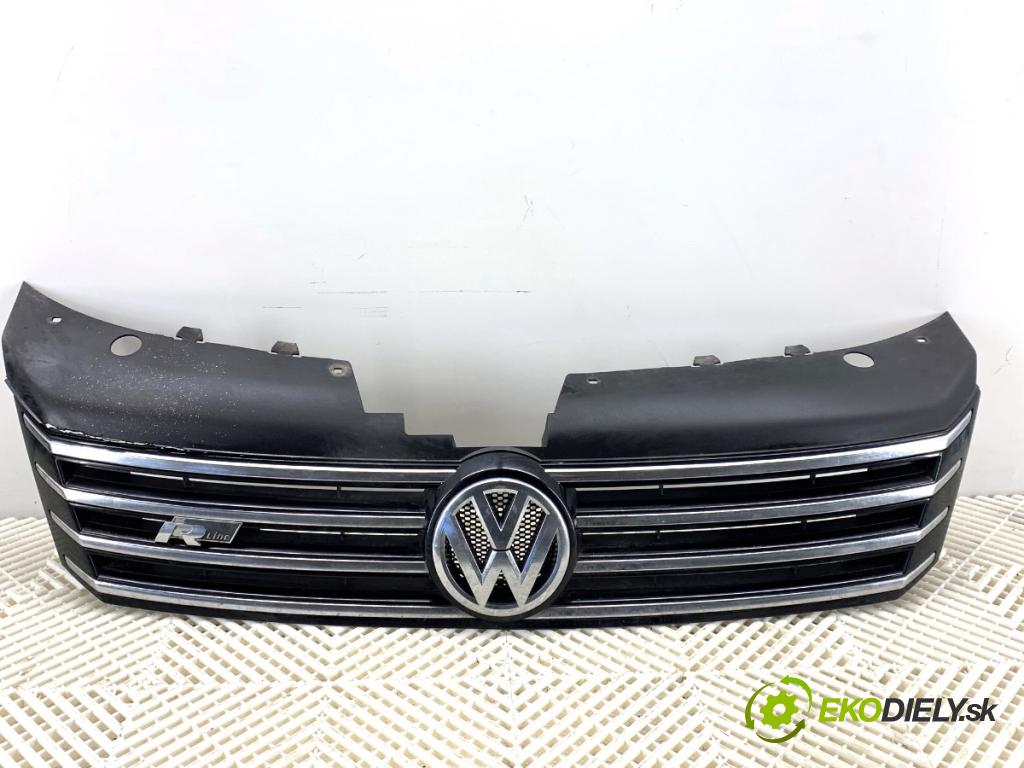 VW PASSAT B7 Kombi 2012 103 kW 2.0 TDI 1968 mřížka maska 3AA853651G (Přední mřížka (maska chladiče))
