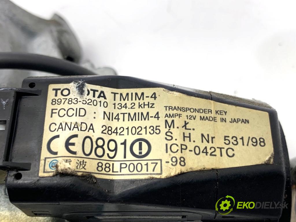 TOYOTA RAV 4 II SUV 2001 85 kW 2.0 D 4WD (CLA20_, CLA21_) 1995 spinačka 89783-52010 (Spínacia skrinka)