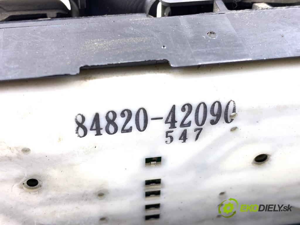 TOYOTA RAV 4 II SUV 2001 85 kW 2.0 D 4WD (CLA20_, CLA21_) 1995 Prepínač okien 84820-42090 (Prepínacie páčky pod volantom)