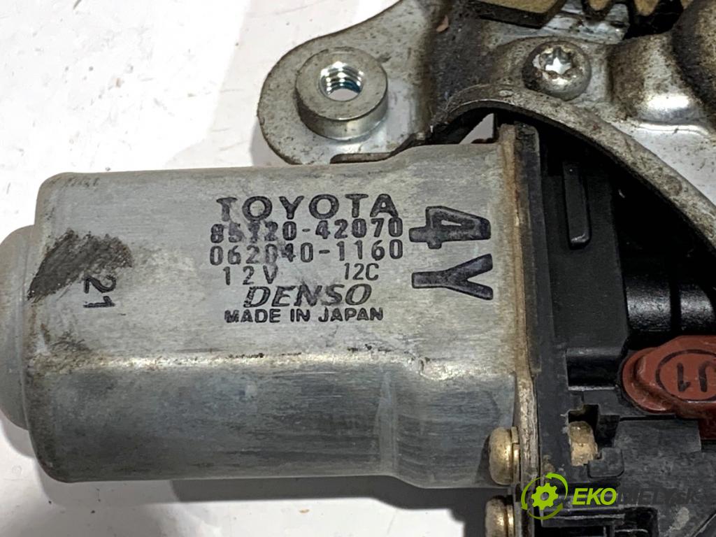 TOYOTA RAV 4 II SUV 2001 85 kW 2.0 D 4WD (CLA20_, CLA21_) 1995 Mechanizmus okna ľavy predný 85720-42070