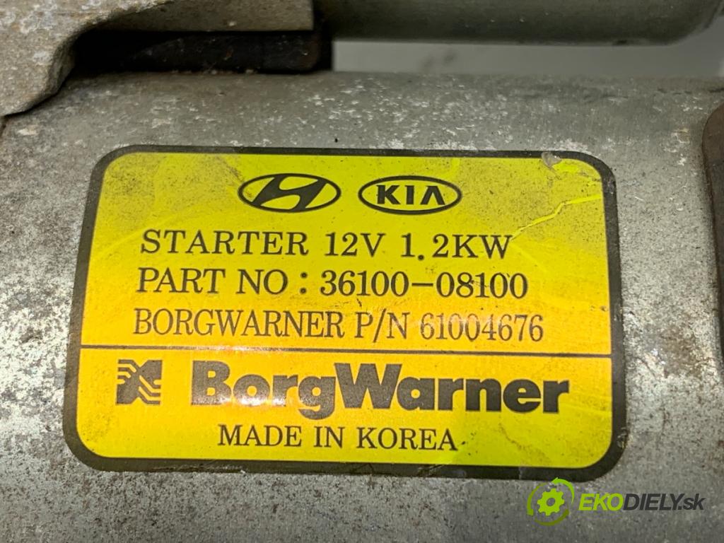 KIA CEED SUV 2021 118 kW 1.5 T-GDI 1482 startér 36100-08100 (Startér)