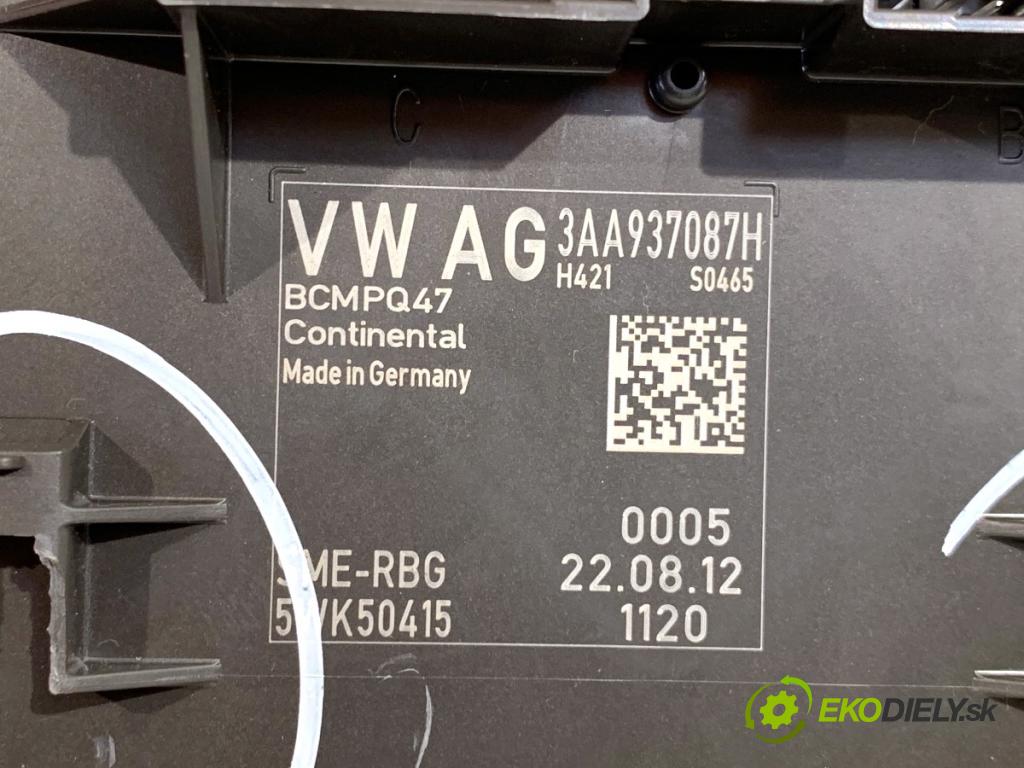 VW PASSAT B7 Kombi 2012 103 kW 2.0 TDI 1968 Modul komfortu 3AA937087H (Modul komfortu)