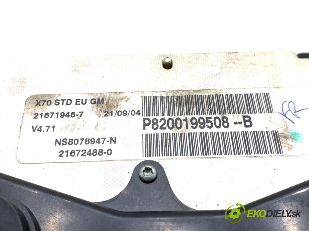 OPEL MOVANO A Autobus 2005 84 kW 2.5 DTI (JD) 2463 Prístrojovka 8200199508 (Prístrojová doska)