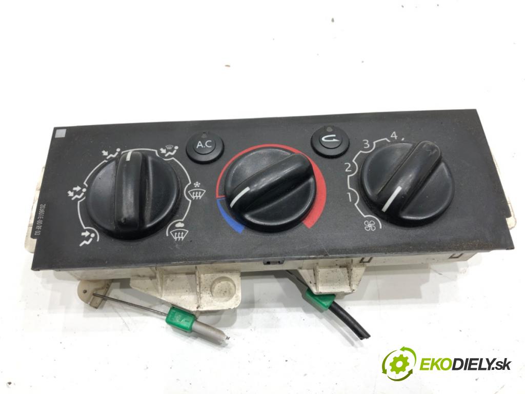 OPEL MOVANO A Autobus 2005 84 kW 2.5 DTI (JD) 2463 Panel ovládania kúrenia 92538 (Prepínacie páčky pod volantom)