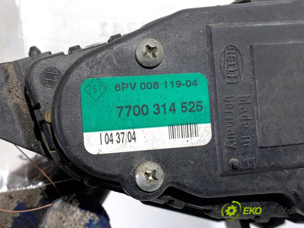 OPEL MOVANO A Autobus 2005 84 kW 2.5 DTI (JD) 2463 Potenciometer plynu 7700314525 (Potenciometer plynového pedálu)