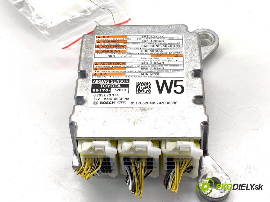 LEXUS LBX  2025 100 kW Hybrid (MAYH10)   (1490 ccm / 100 kW / 136 KM) 1490 senzor airbag 89170-52R40 (Snímač)