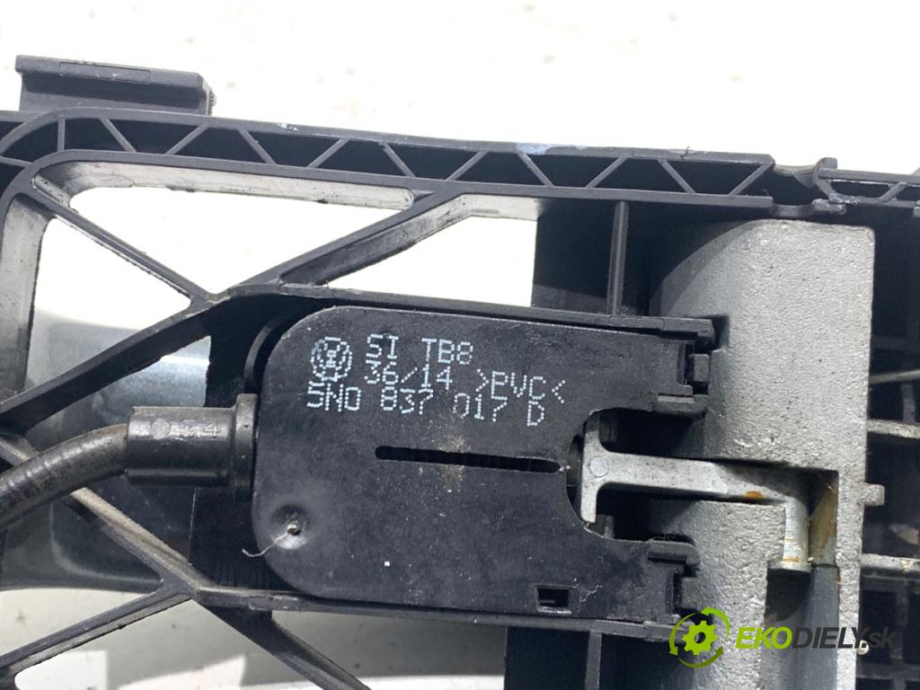 AUDI A3 8V liftback 2014 81 kW 1.6 TDI 1598 Kľučka vonkajšia pravy predný 5N0837017D