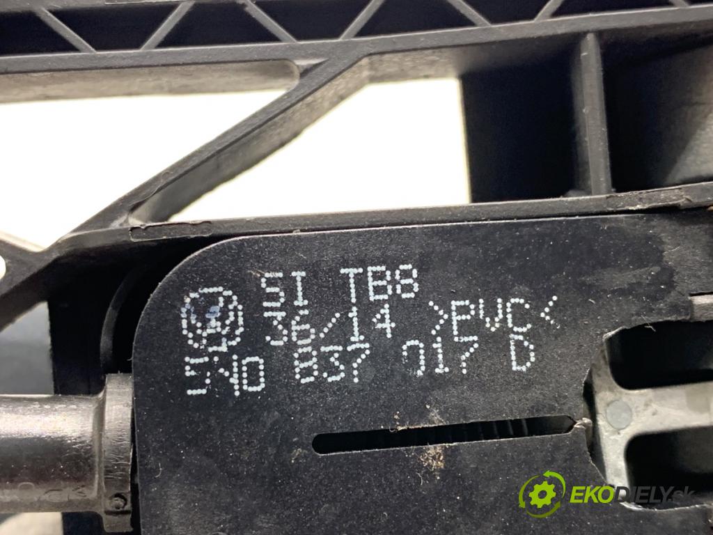 AUDI A3 8V liftback 2014 81 kW 1.6 TDI 1598 Kľučka vonkajšia zad ľavá strana 5N0837017D