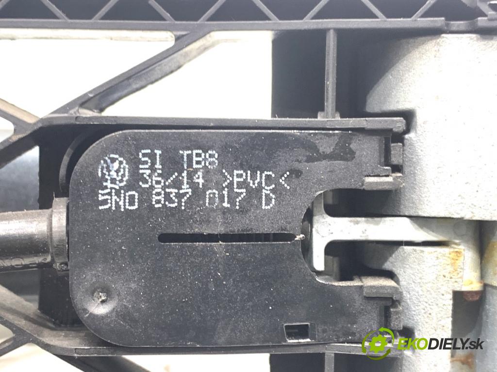 AUDI A3 8V liftback 2014 81 kW 1.6 TDI 1598 Kľučka vonkajšia zad pravá  (Kľučka dverí ostatné)