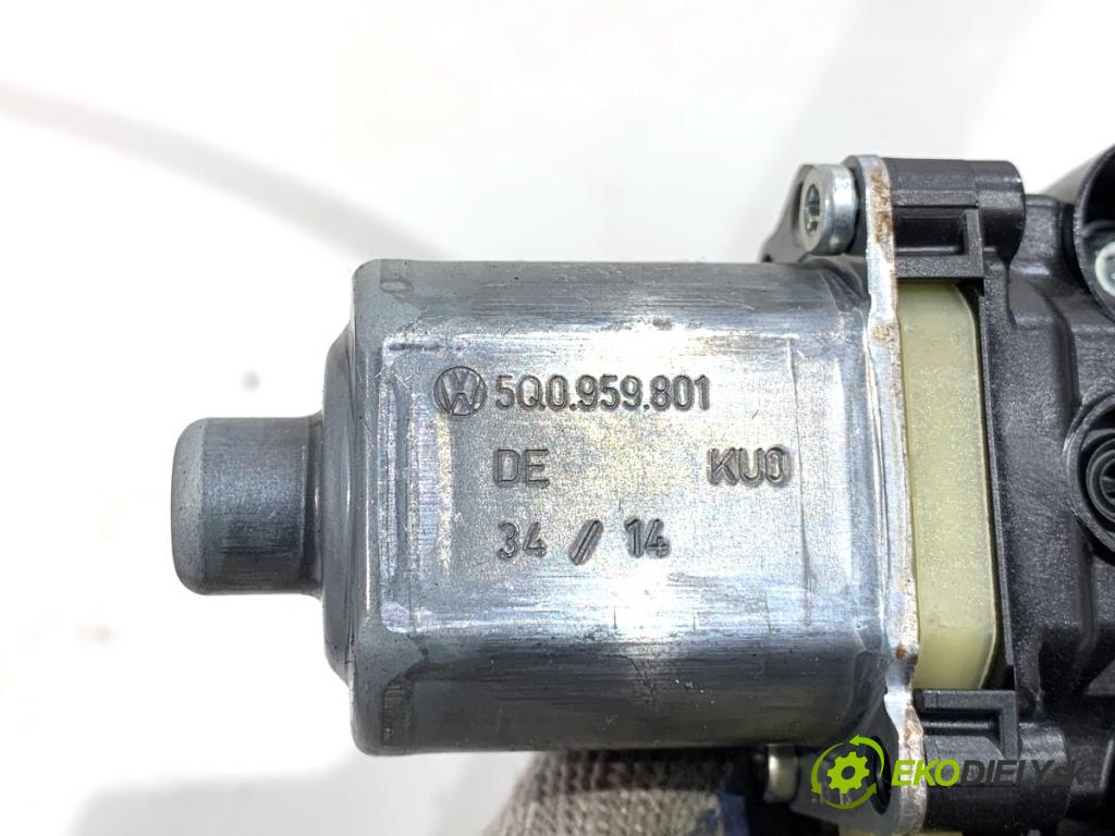 AUDI A3 8V liftback 2014 81 kW 1.6 TDI 1598 Mechanizmus okna ľavy zad 0130822713 8V4839461