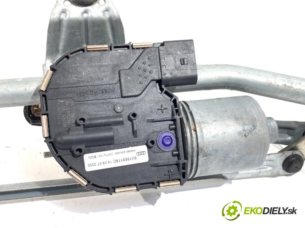 AUDI A3 8V liftback 2014 81 kW 1.6 TDI 1598 Mechanizmus stieračov predný 3397021591 (Motorček stieračov predný)