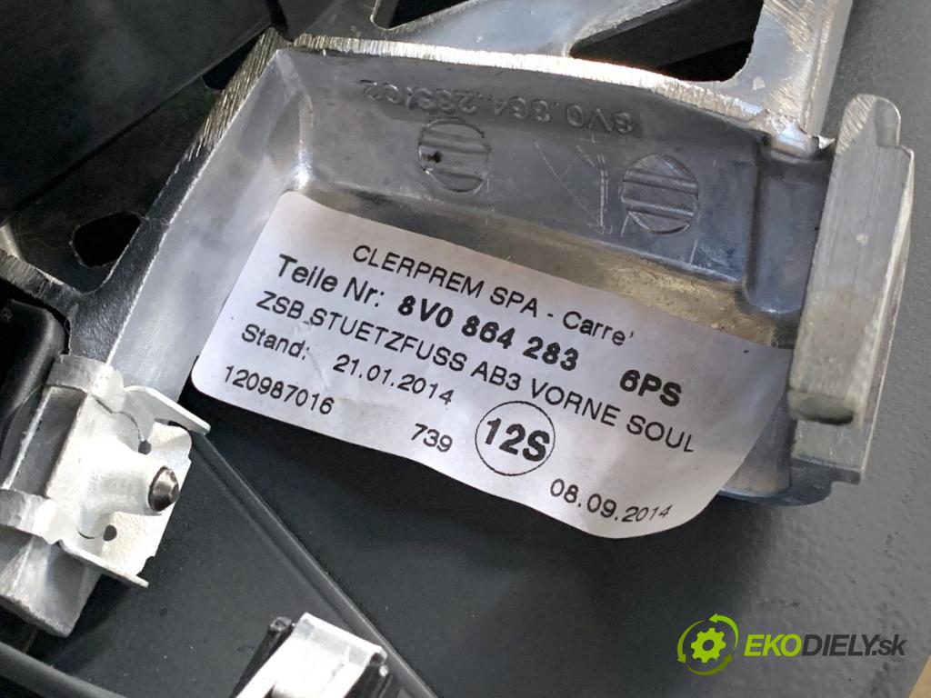AUDI A3 8V liftback 2014 81 kW 1.6 TDI 1598 Tunel středový OPĚRADLO: