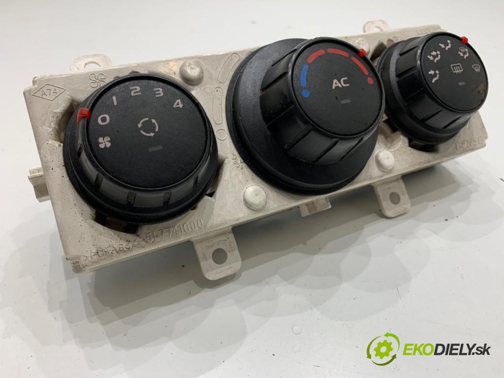 RENAULT MASTER III Autobus 2015 120 kW 2.3 dCi 165 FWD (JV0P, JV0U) 2298 Panel ovládania kúrenia 275100013R (Prepínacie páčky pod volantom)