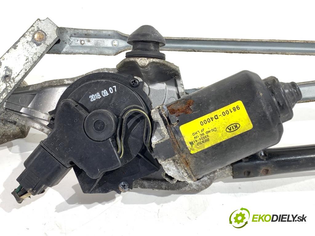 KIA OPTIMA Kombi 2018 132 kW 1.6 T-GDI 1591 Mechanizmus stieračov predný 98100-D4000 (Motorček stieračov predný)