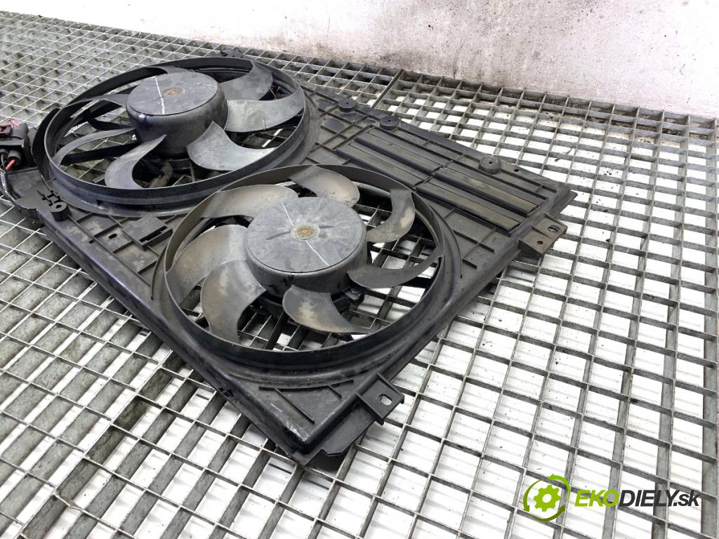 VW GOLF VI Kombi 2011 103 kW 2.0 TDI 1968 Ventilátor chladiča 1K0121205AD (Ventilátor)