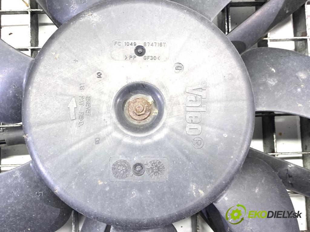 PEUGEOT 308 I liftback 2007 110 kW 1.6 16V 1598 Ventilátor chladiča 874716T (Ventilátor)