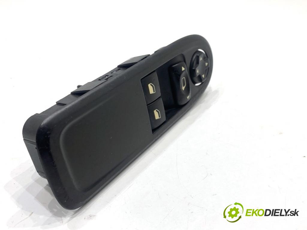 PEUGEOT 308 I liftback 2007 110 kW 1.6 16V 1598 Prepínač okien 96565186XT (Prepínacie páčky pod volantom)