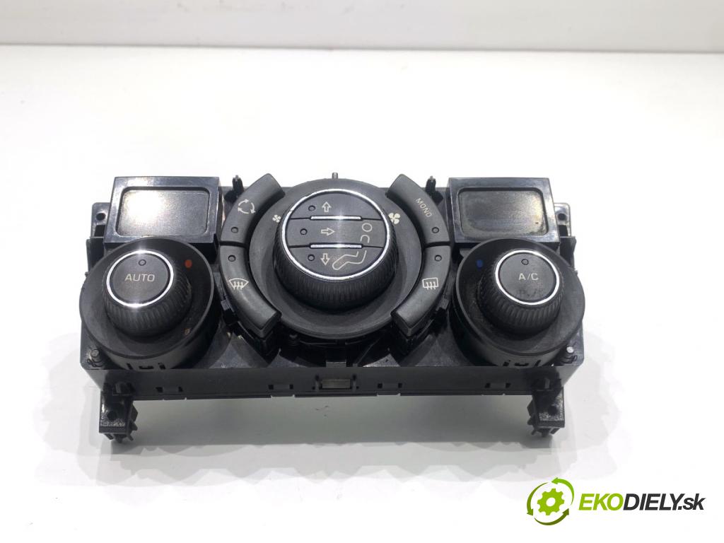 PEUGEOT 308 I liftback 2007 110 kW 1.6 16V 1598 Panel ovládania kúrenia 96850724XT (Prepínacie páčky pod volantom)