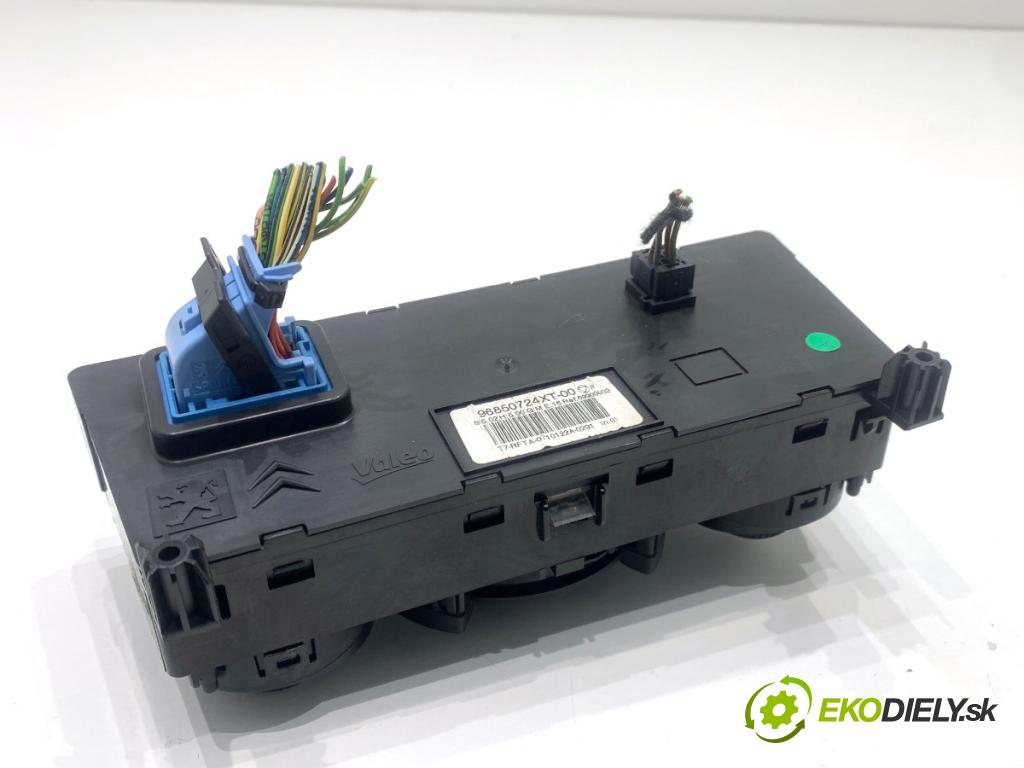 PEUGEOT 308 I liftback 2007 110 kW 1.6 16V 1598 Panel ovládania kúrenia 96850724XT (Prepínacie páčky pod volantom)