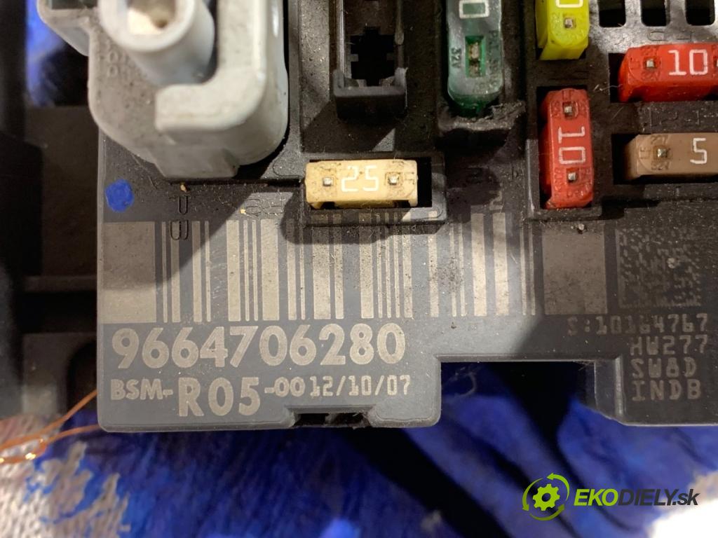 PEUGEOT 308 I liftback 2007 110 kW 1.6 16V 1598 Modul BSM 9664706280 (Riadiaca jednotka ostatné)