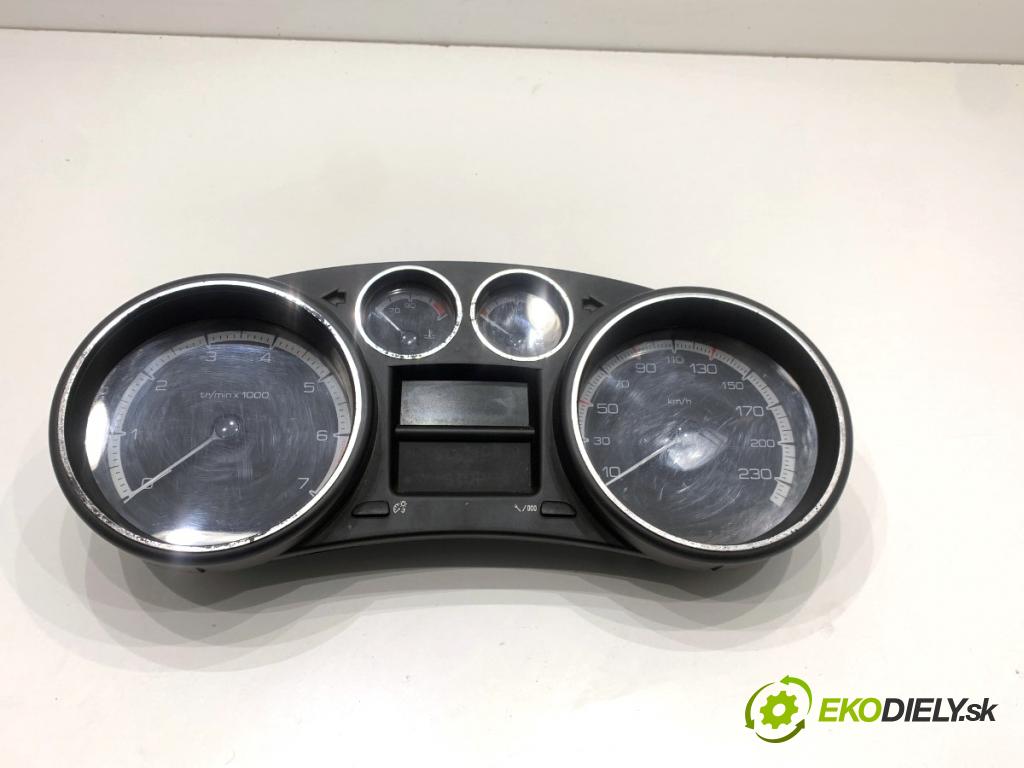 PEUGEOT 308 I liftback 2007 110 kW 1.6 16V 1598 Prístrojovka 9665107380 (Prístrojová doska)