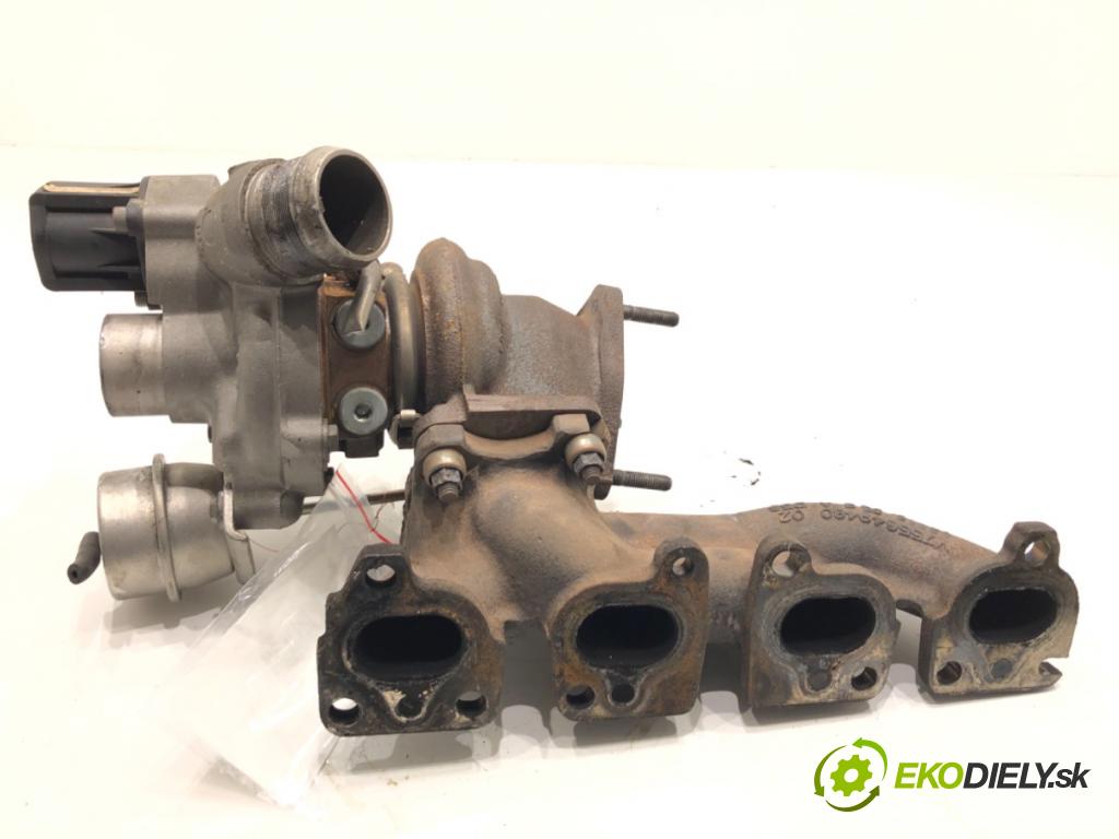 PEUGEOT 308 I liftback 2007 110 kW 1.6 16V 1598 Turbodúchadlo,turbo V758078980 (Turbodúchadlo (kompletné))