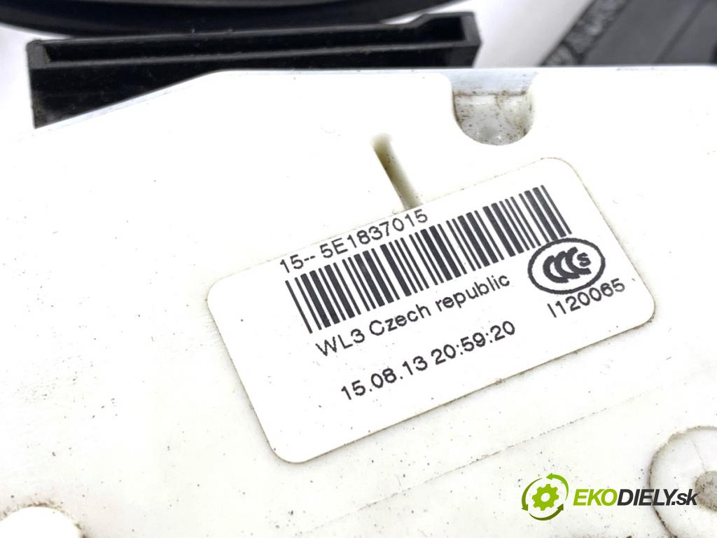 SKODA YETI SUV 2013 90 kW 1.4 TSI 1390 zámok Dvere ľavy predný 5E1837015