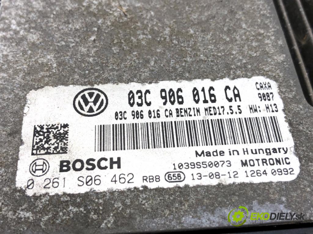SKODA YETI SUV 2013 90 kW 1.4 TSI 1390 řídící jednotka motora 03C906016CA (Řídicí jednotka)