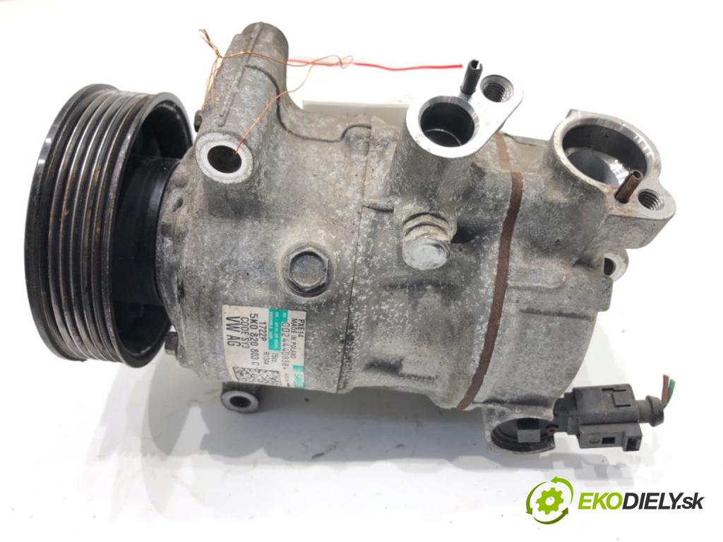 SKODA YETI SUV 2013 90 kW 1.4 TSI 1390 Kompresor klimatizácie 5K0820803C (Kompresor klimatizácie)