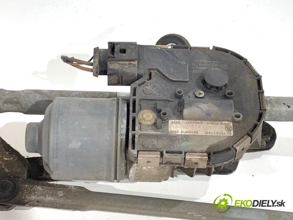 SKODA YETI SUV 2013 90 kW 1.4 TSI 1390 Mechanizmus stieračov predný 5L1955023A (Motorček stieračov predný)