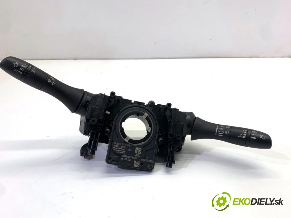 NISSAN PULSAR liftback 2017 81 kW 1.5 dCi 1461 Prepínač kombinovaný 479454BA0A (Prepínacie páčky pod volantom)