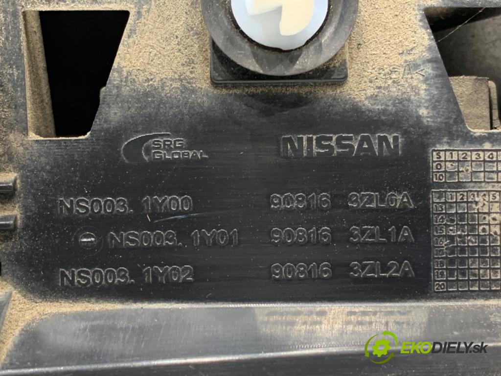 NISSAN PULSAR liftback 2017 81 kW 1.5 dCi 1461 Lišta dverí zad 908163ZL0A