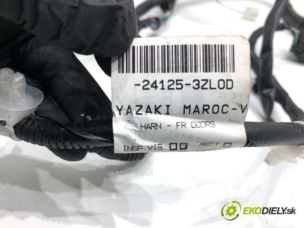 NISSAN PULSAR liftback 2017 81 kW 1.5 dCi 1461 káblovačka dveře přední část levý 24125-3ZL0D