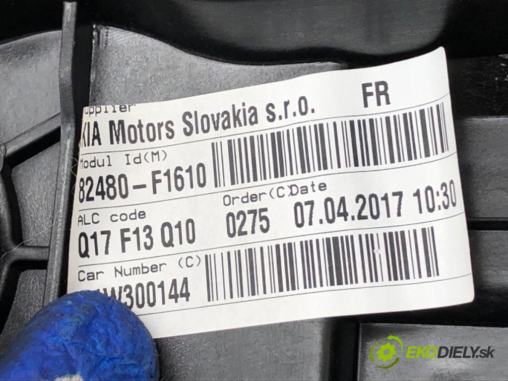 KIA SPORTAGE IV SUV 2017 130 kW 1.6 TGDI AWD 1591 Mechanizmus okna pravy predný 82480-F1610