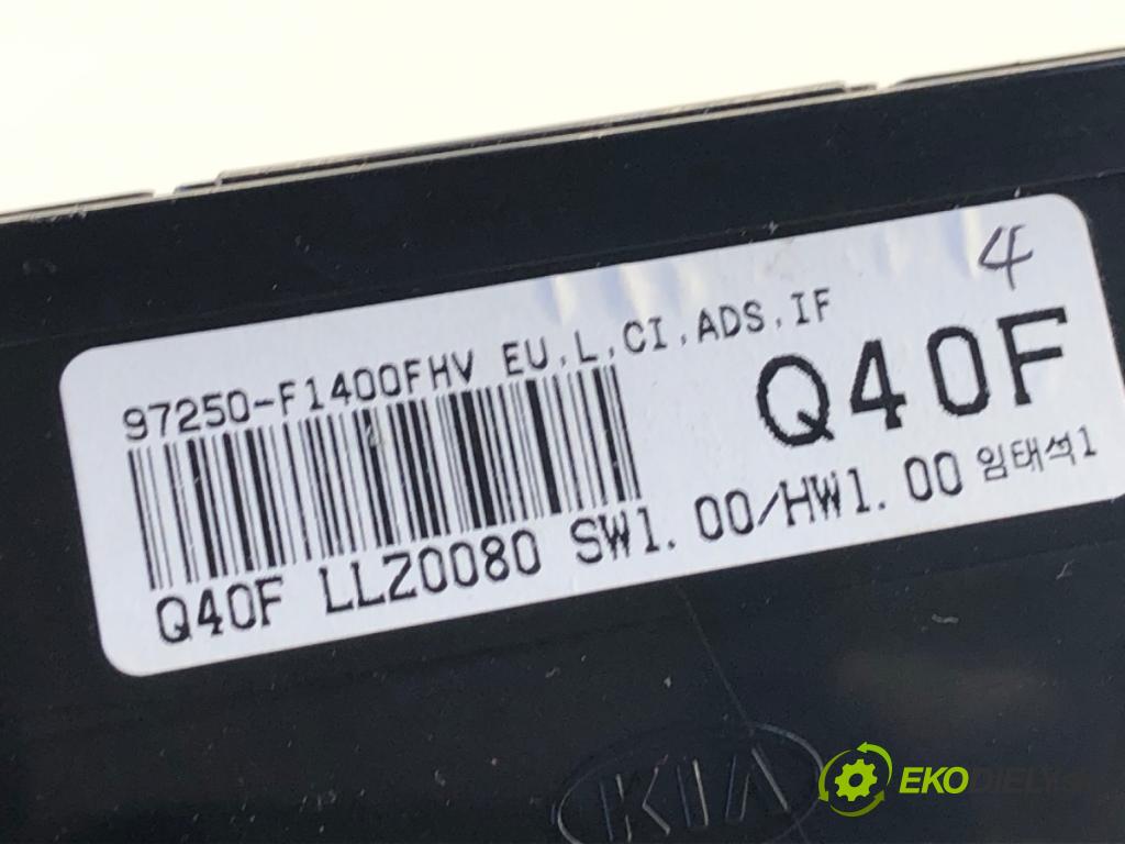 KIA SPORTAGE IV SUV 2017 130 kW 1.6 TGDI AWD 1591 Panel ovládaní topení 97250-F1400 (Páčky pod volantem)