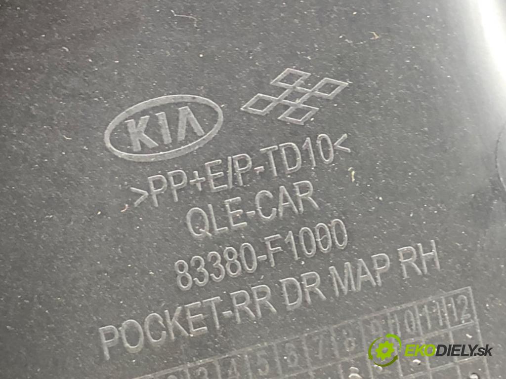 KIA SPORTAGE IV SUV 2017 130 kW 1.6 TGDI AWD 1591 čalúnenie Dvere pravy zad