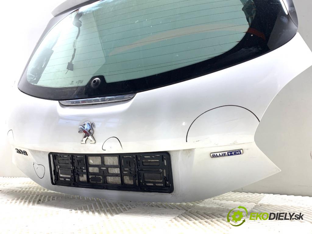 PEUGEOT 208 I liftback 2016 55 kW 1.6 HDi / BlueHDi 75 1560 kapota zad EWP