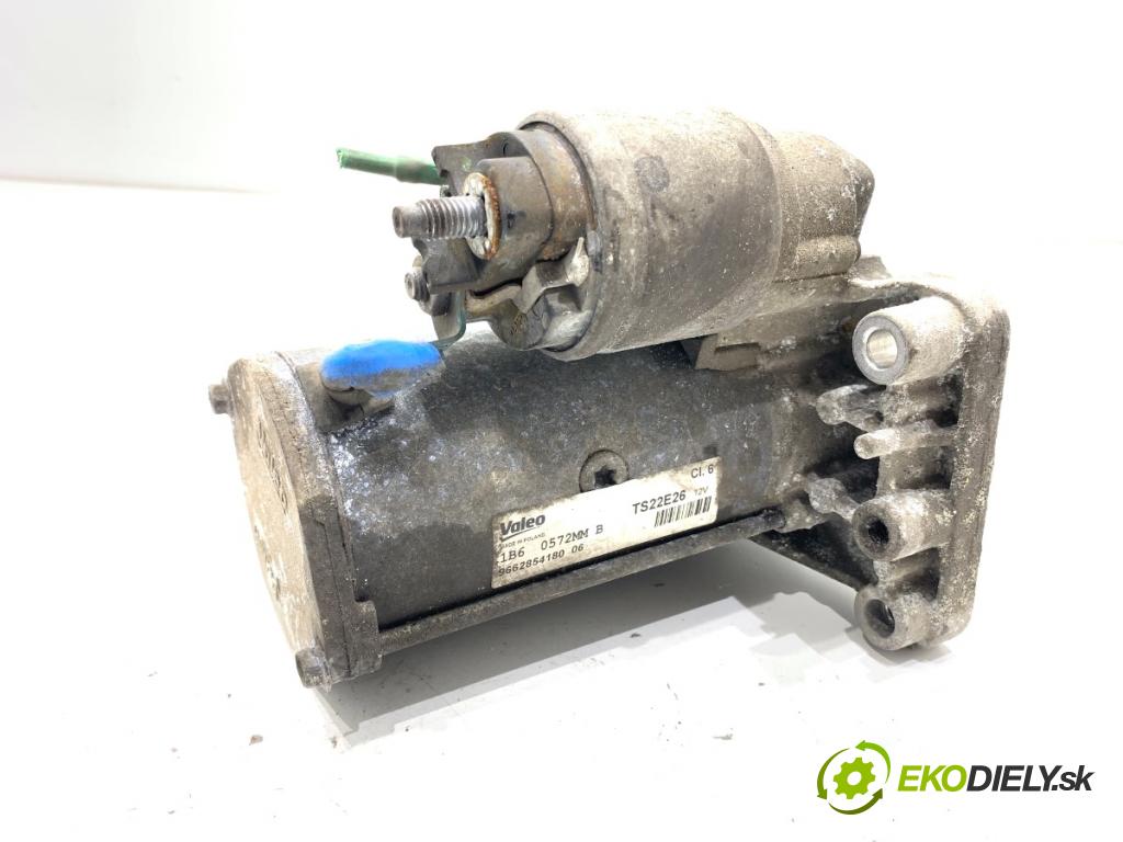 PEUGEOT 208 I liftback 2016 55 kW 1.6 HDi / BlueHDi 75 1560 startér 9662854180 (Startér)