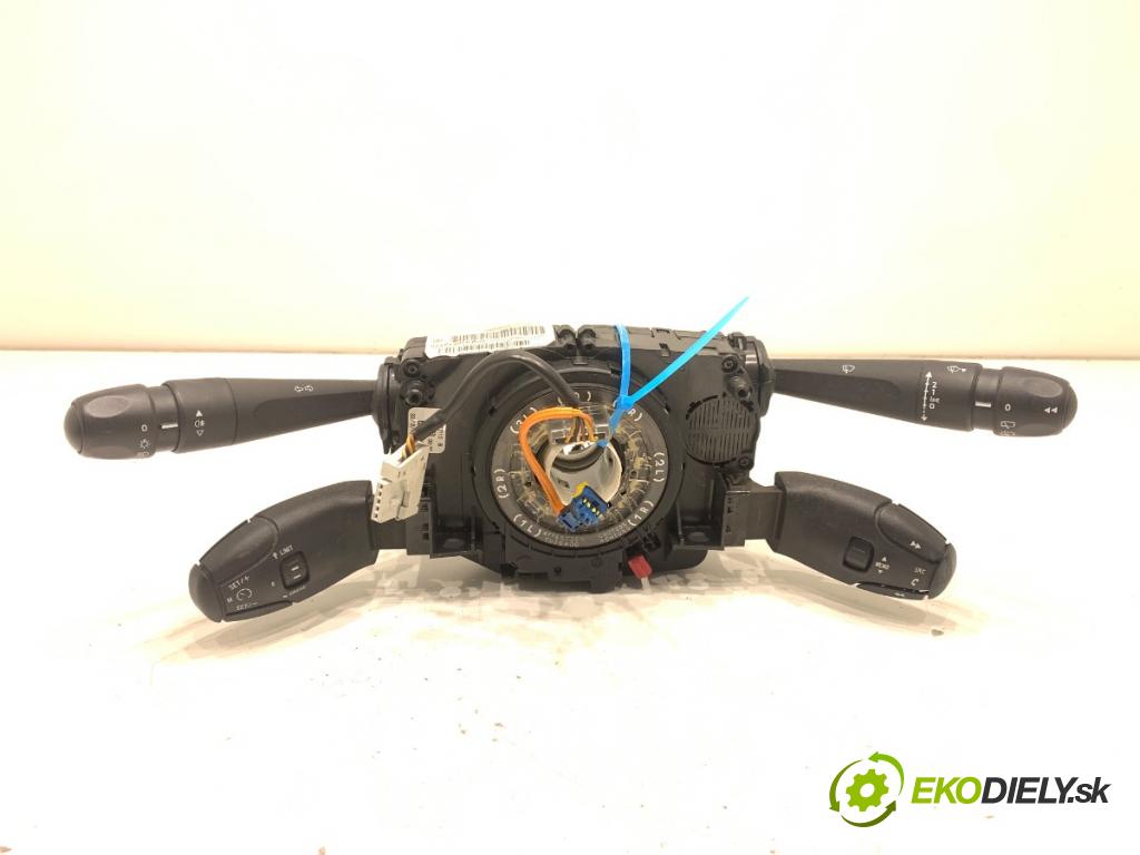 PEUGEOT 208 I liftback 2016 55 kW 1.6 HDi / BlueHDi 75 1560 Prepínač kombinovaný 98154492ZD (Prepínacie páčky pod volantom)