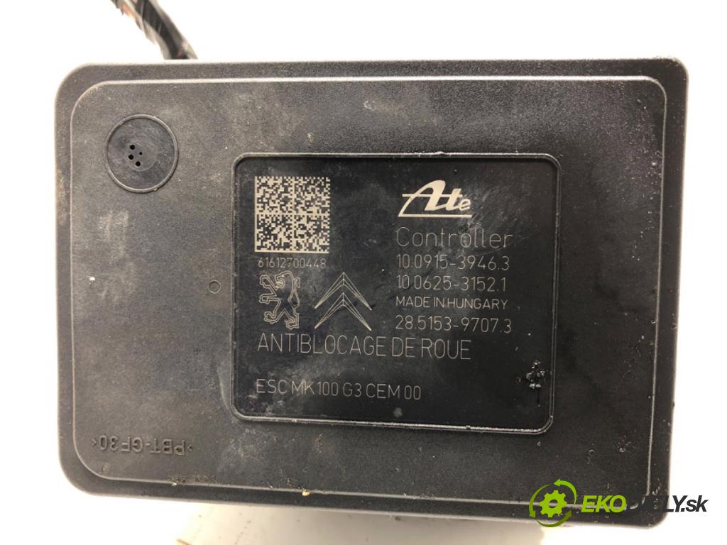 PEUGEOT 208 I liftback 2016 55 kW 1.6 HDi / BlueHDi 75 1560 Pumpa ABS 9814482680 (Pumpa ABS)