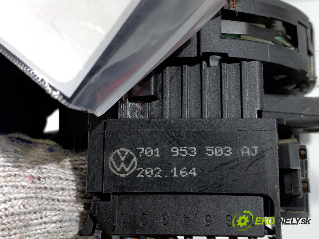 VW TRANSPORTER T4 Autobus 1995 57 kW 2.4 D 2370 Prepínač kombinovaný 701953503AJ (Prepínacie páčky pod volantom)