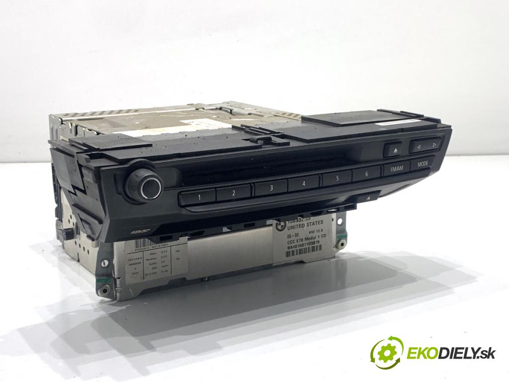 BMW E71 SUV 2008 225 kW xDrive 35 i 2979 RADIO 108332 (Audio zariadenie)