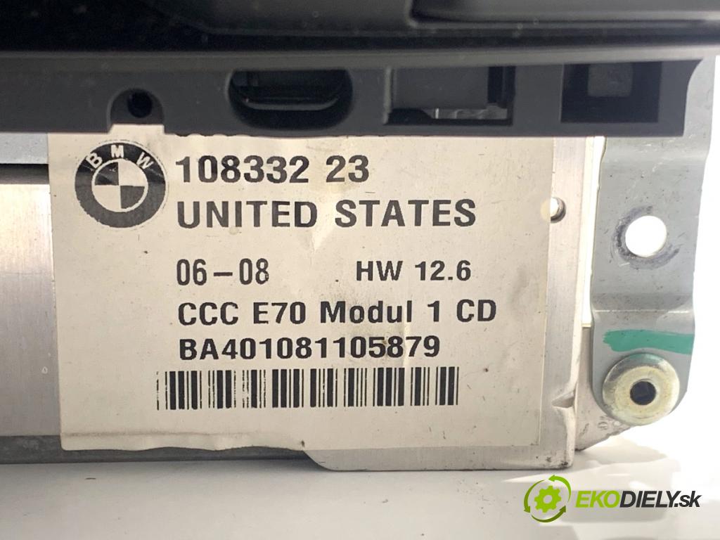 BMW E71 SUV 2008 225 kW xDrive 35 i 2979 RADIO 108332 (Audio zariadenie)