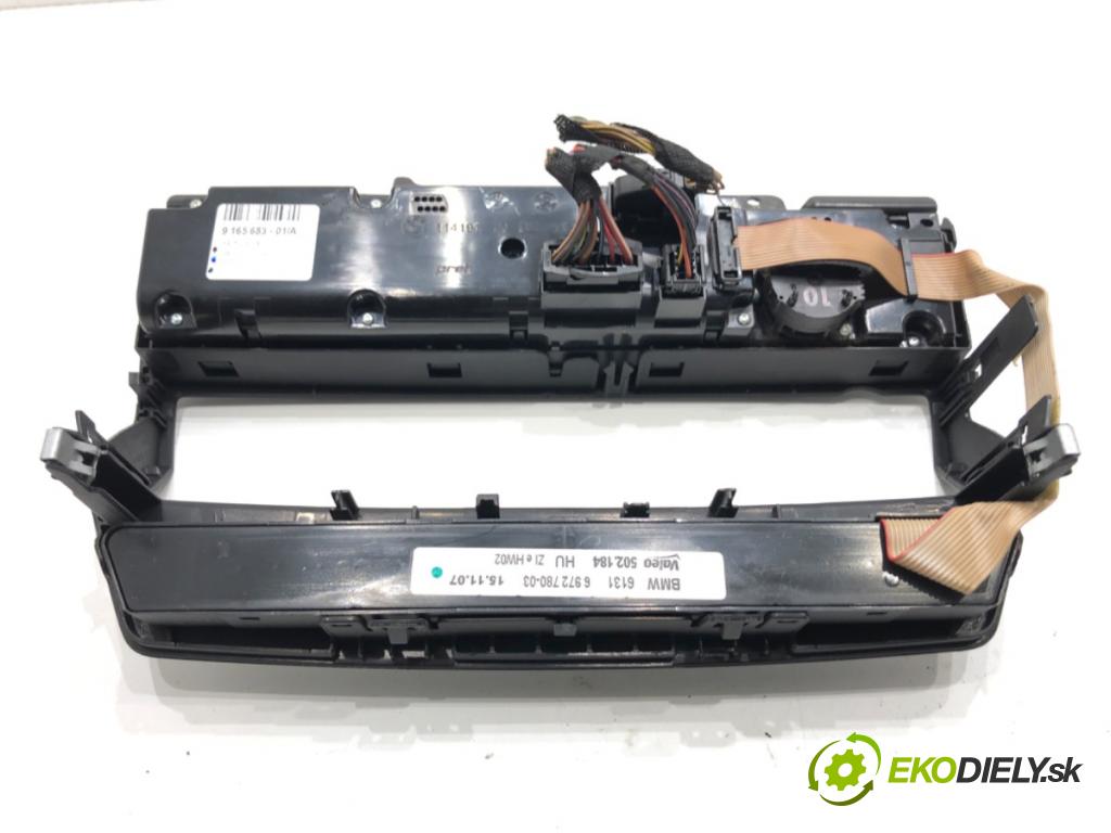 BMW E71 SUV 2008 225 kW xDrive 35 i 2979 Panel ovládania kúrenia 9165683 (Prepínacie páčky pod volantom)