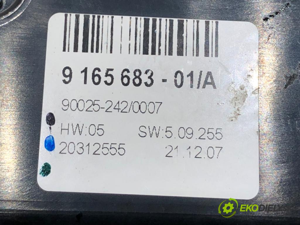 BMW E71 SUV 2008 225 kW xDrive 35 i 2979 Panel ovládania kúrenia 9165683 (Prepínacie páčky pod volantom)